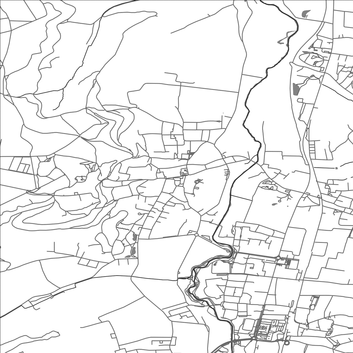ROAD MAP OF STEINSEL, LUXEMBOURG BY MAPBAKES