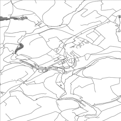 ROAD MAP OF TROISVIERGES, LUXEMBOURG BY MAPBAKES