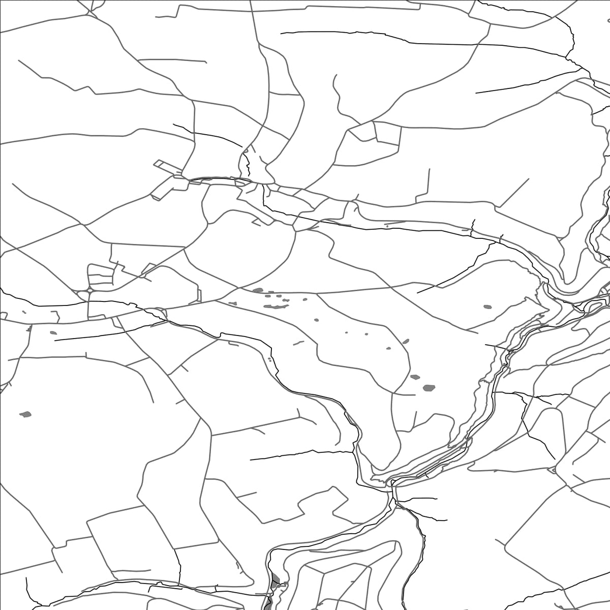 ROAD MAP OF WALDBILLIG, LUXEMBOURG BY MAPBAKES
