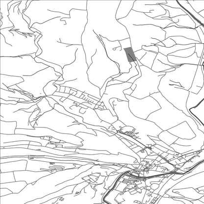 ROAD MAP OF WARKEN, LUXEMBOURG BY MAPBAKES