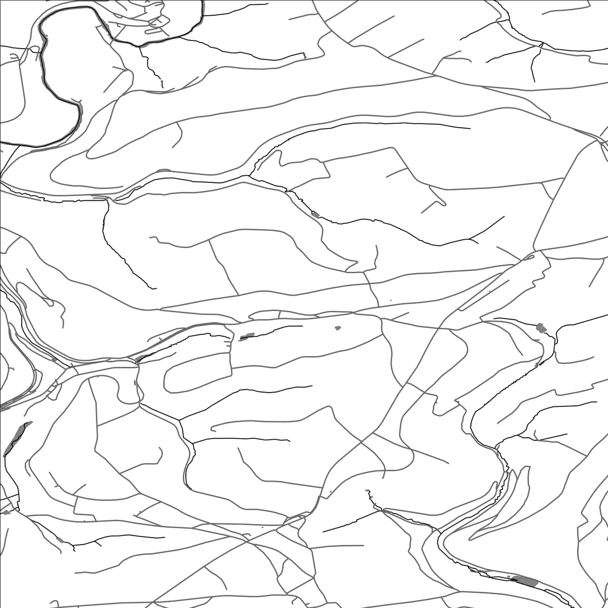 ROAD MAP OF WOLWELANGE, LUXEMBOURG BY MAPBAKES
