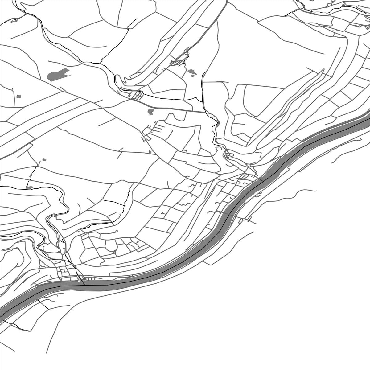 ROAD MAP OF WORMELDANGE, LUXEMBOURG BY MAPBAKES