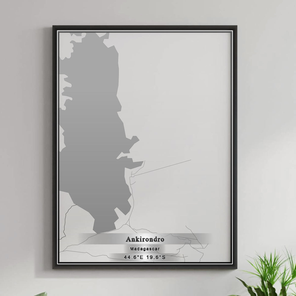 ROAD MAP OF ANKIRONDRO, MADAGASCAR BY MAPBAKES