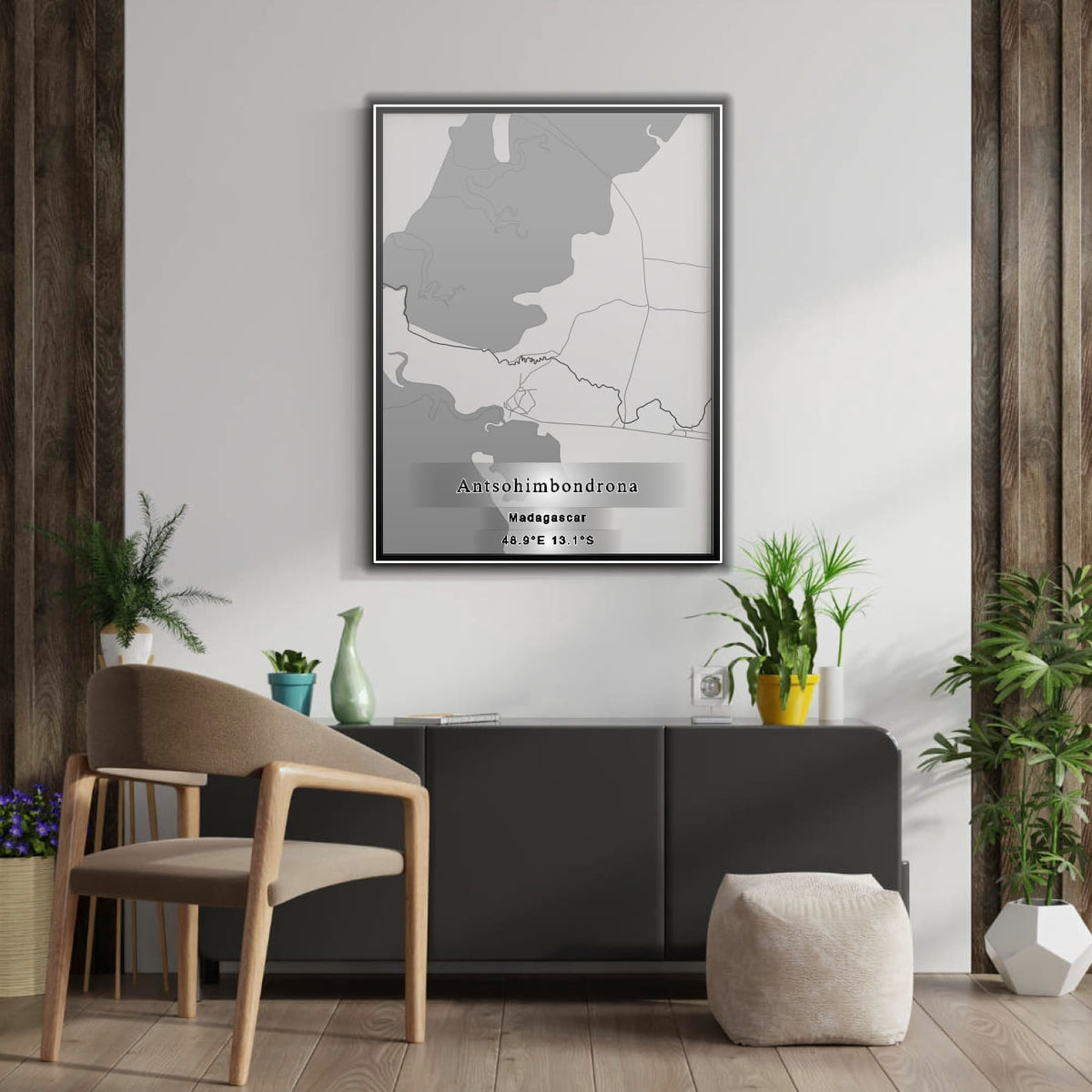 ROAD MAP OF ANTSOHIMBONDRONA, MADAGASCAR BY MAPBAKES