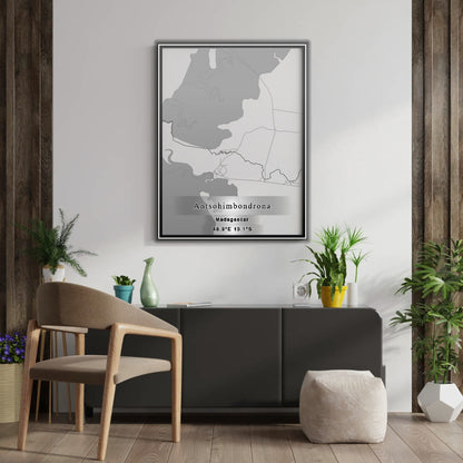 ROAD MAP OF ANTSOHIMBONDRONA, MADAGASCAR BY MAPBAKES
