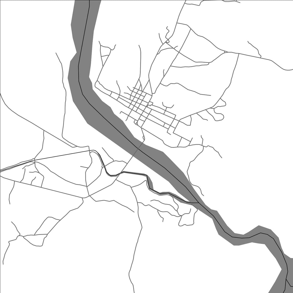 ROAD MAP OF AMBILOBE, MADAGASCAR BY MAPBAKES
