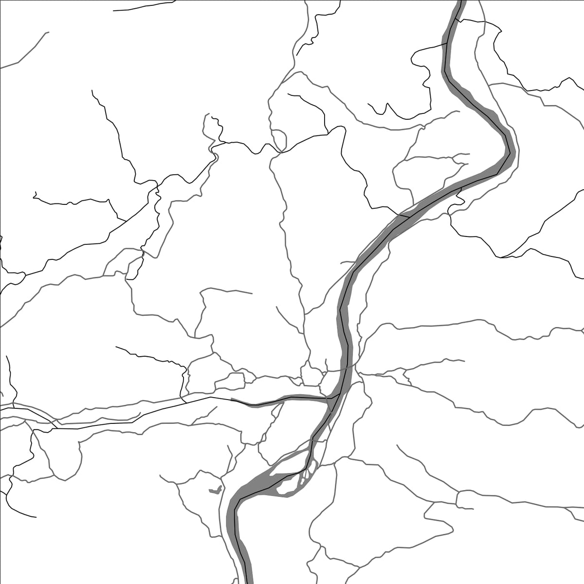 ROAD MAP OF AMBINANIN' ANDRAVORY, MADAGASCAR BY MAPBAKES