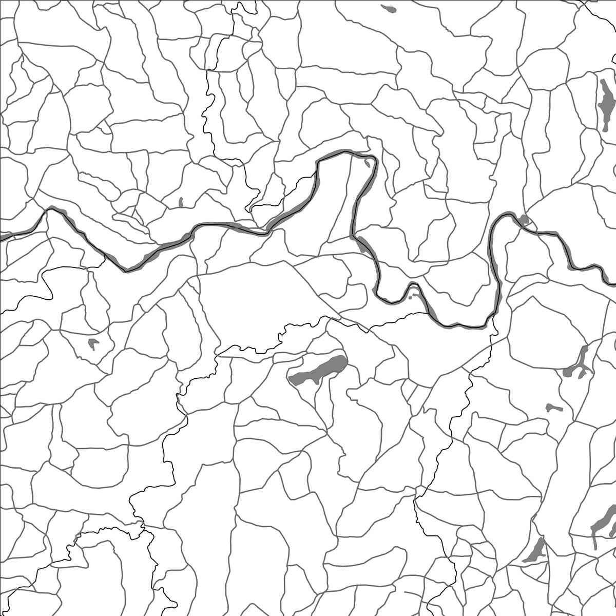 ROAD MAP OF AMBOANJO, MADAGASCAR BY MAPBAKES