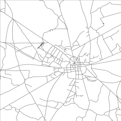 ROAD MAP OF AMBOVOMBE, MADAGASCAR BY MAPBAKES