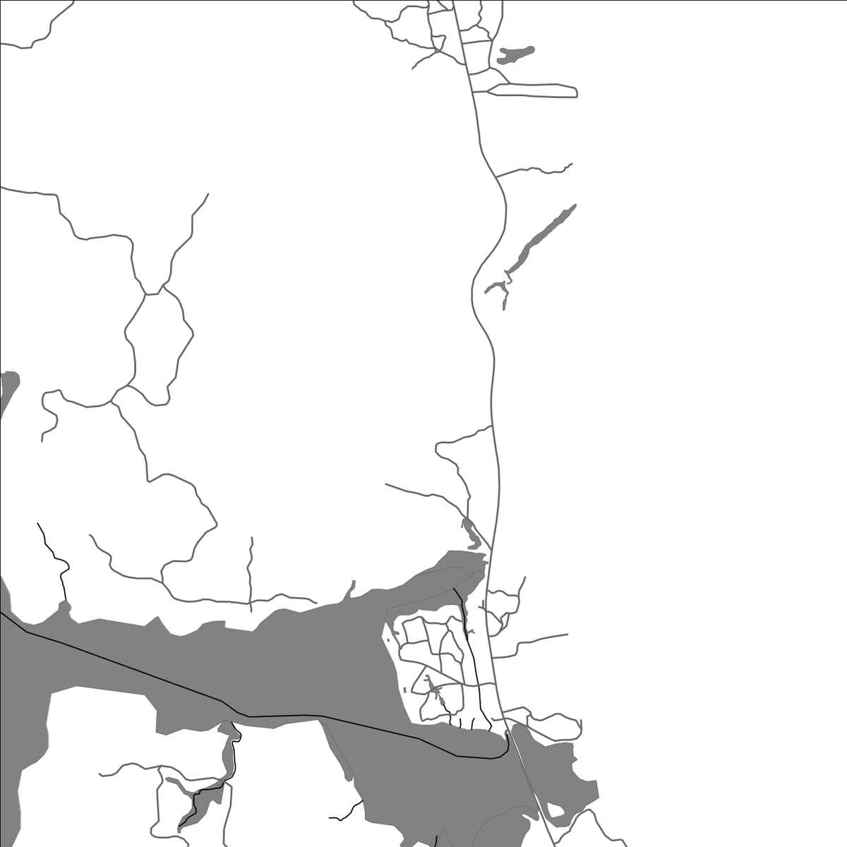 ROAD MAP OF AMPAHANA, MADAGASCAR BY MAPBAKES