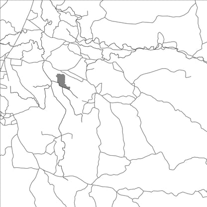 ROAD MAP OF AMPANEFENA, MADAGASCAR BY MAPBAKES