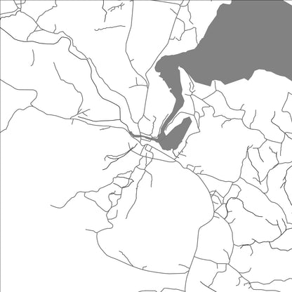 ROAD MAP OF AMPEFY, MADAGASCAR BY MAPBAKES