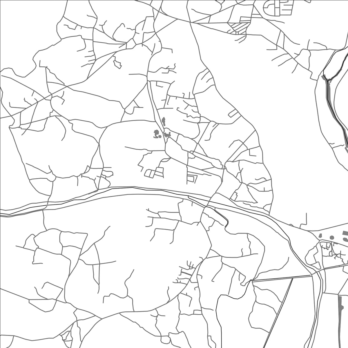 ROAD MAP OF AMPITATAFIKA, MADAGASCAR BY MAPBAKES