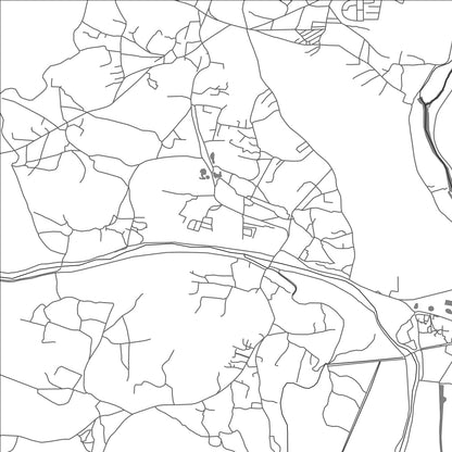 ROAD MAP OF AMPITATAFIKA, MADAGASCAR BY MAPBAKES