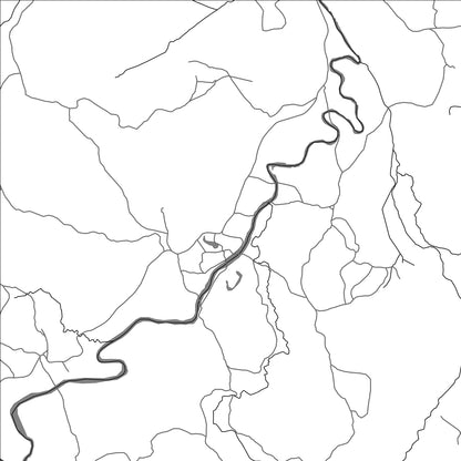 ROAD MAP OF AMPOHIBE, MADAGASCAR BY MAPBAKES