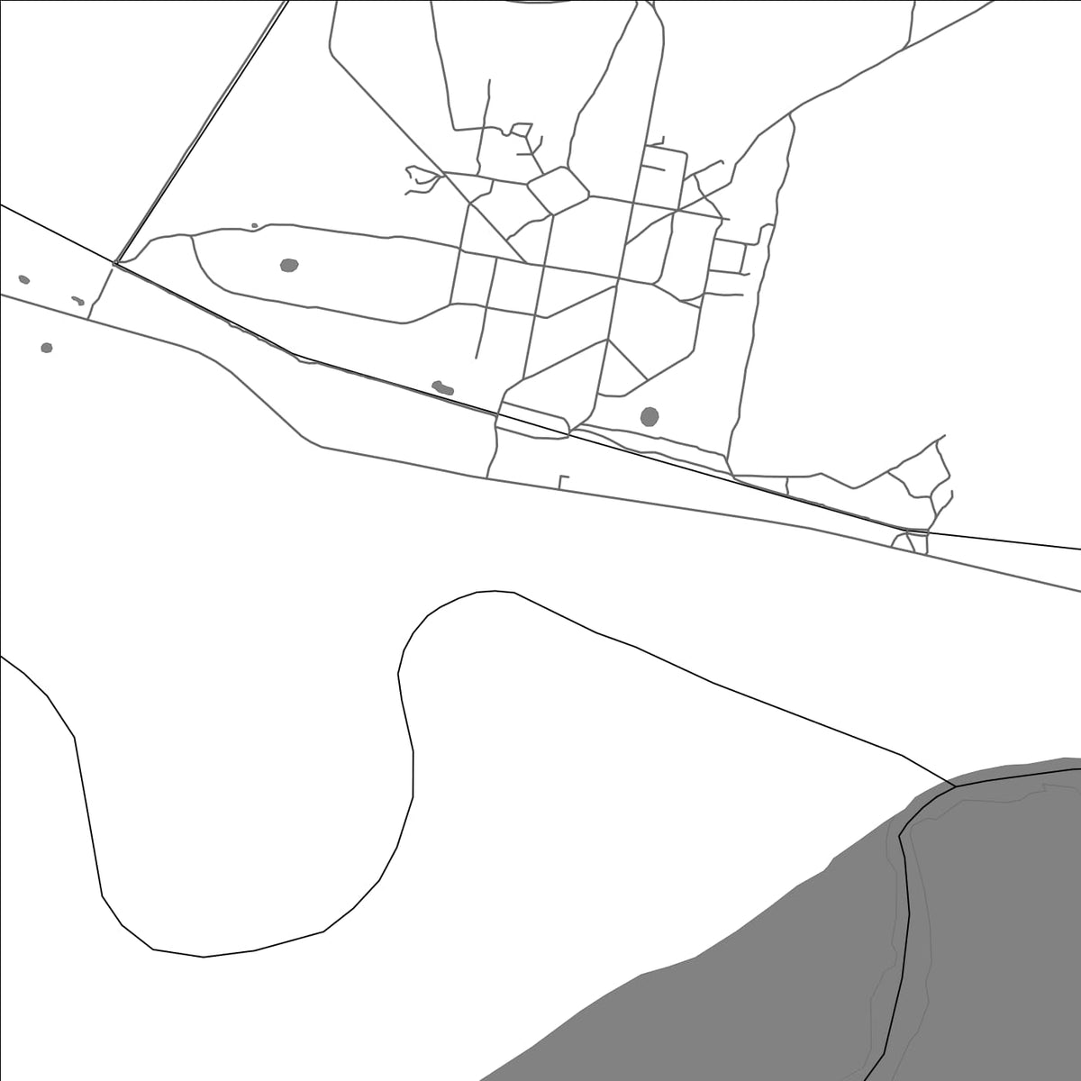 ROAD MAP OF ANALAIVA, MADAGASCAR BY MAPBAKES