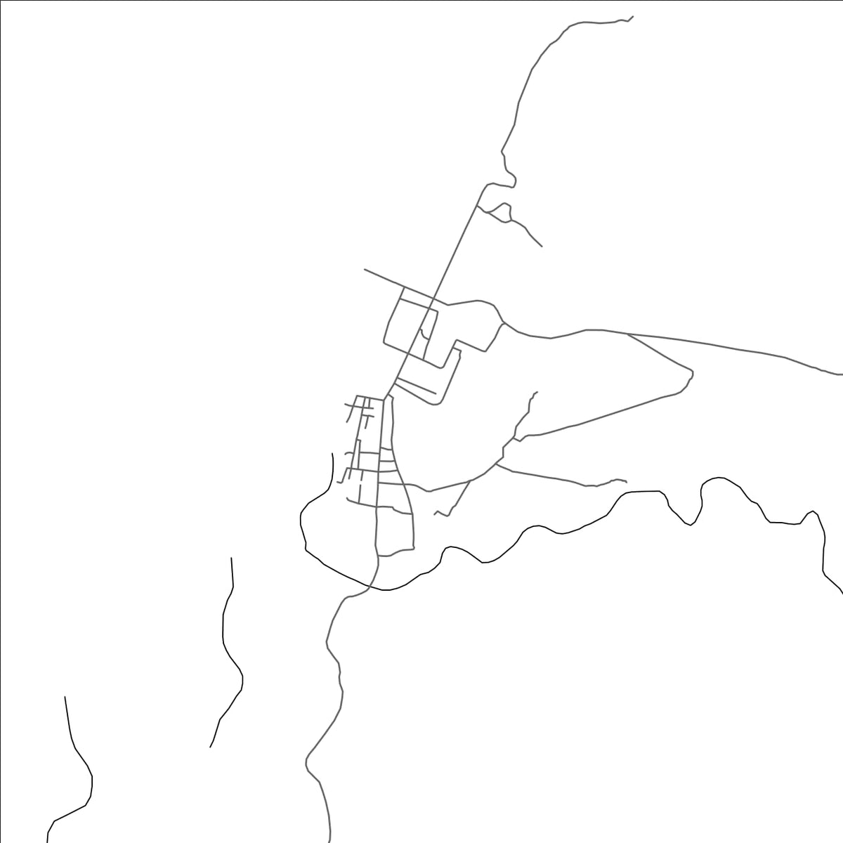 ROAD MAP OF ANALALAVA, MADAGASCAR BY MAPBAKES