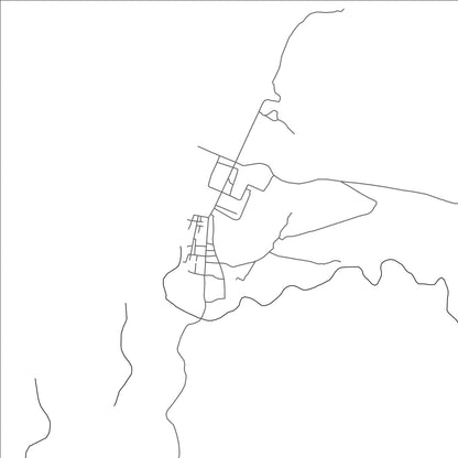 ROAD MAP OF ANALALAVA, MADAGASCAR BY MAPBAKES