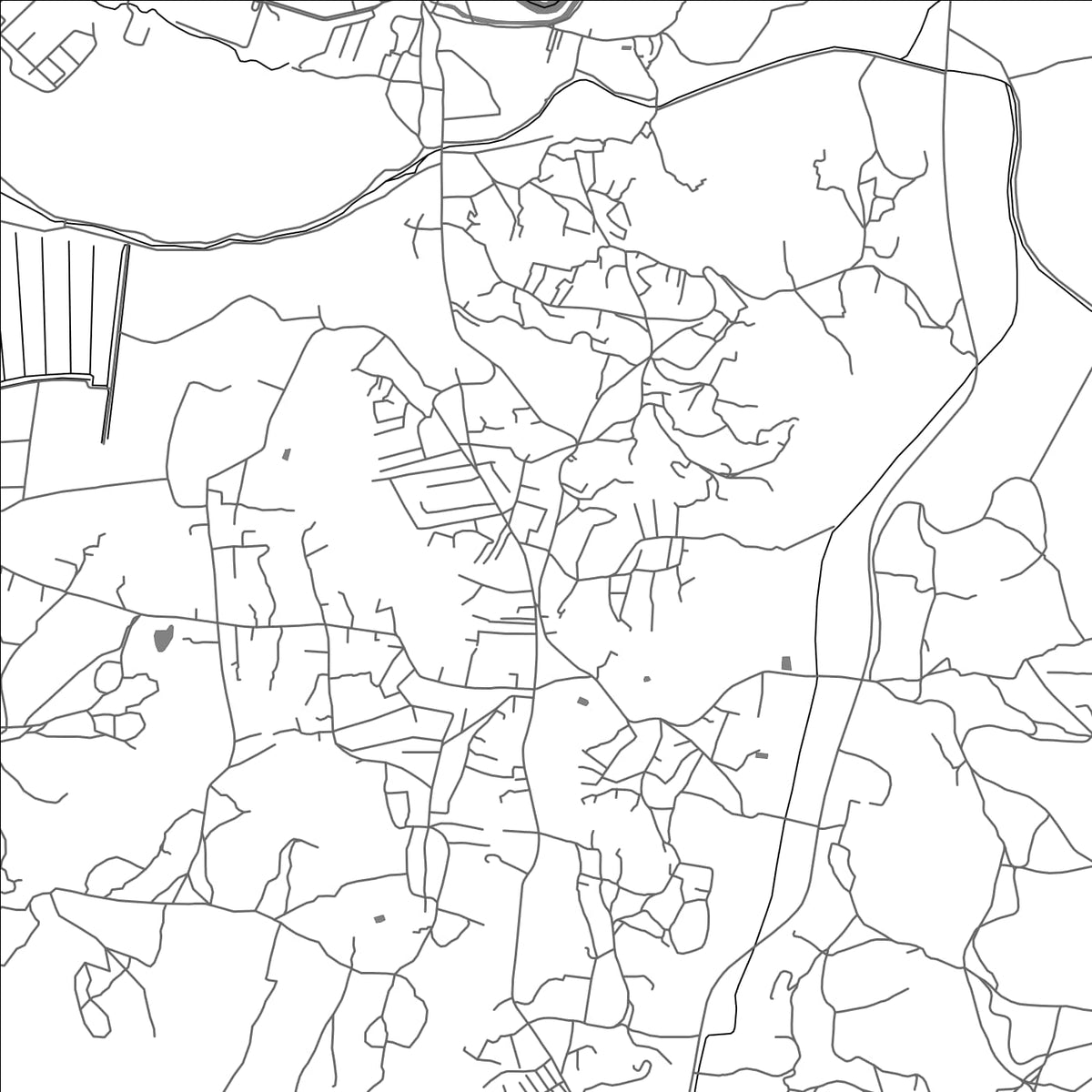 ROAD MAP OF ANDOHARANOFOTSY, MADAGASCAR BY MAPBAKES
