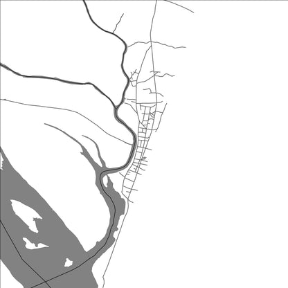 ROAD MAP OF ANDOVORANTO, MADAGASCAR BY MAPBAKES