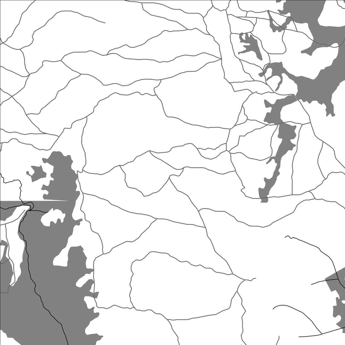 ROAD MAP OF ANJANGOVERATRA, MADAGASCAR BY MAPBAKES