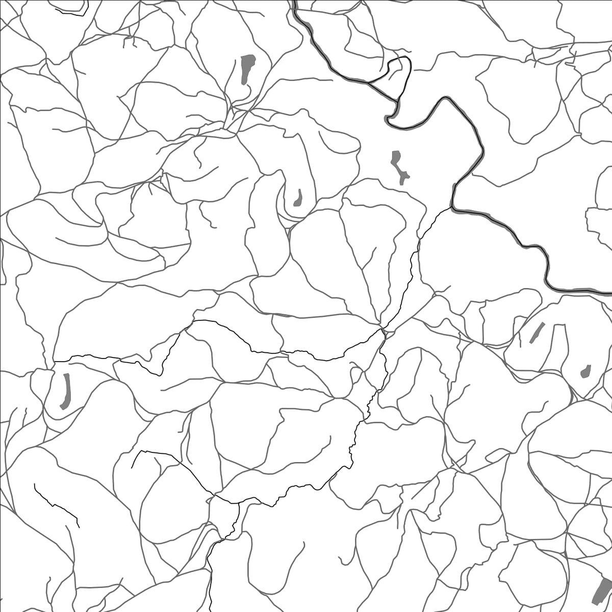 ROAD MAP OF ANJOZOROBE, MADAGASCAR BY MAPBAKES