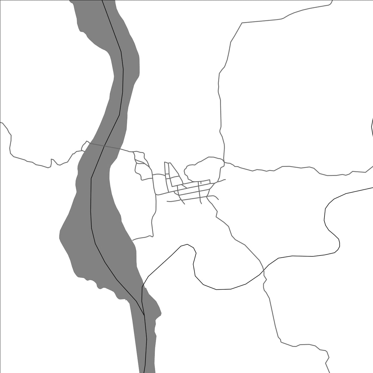 ROAD MAP OF ANKAVANDRA, MADAGASCAR BY MAPBAKES