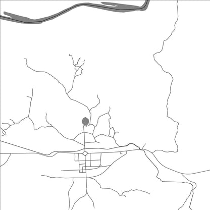 ROAD MAP OF ANKILIZATO, MADAGASCAR BY MAPBAKES