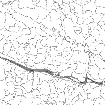 ROAD MAP OF ANTADINGA, MADAGASCAR BY MAPBAKES