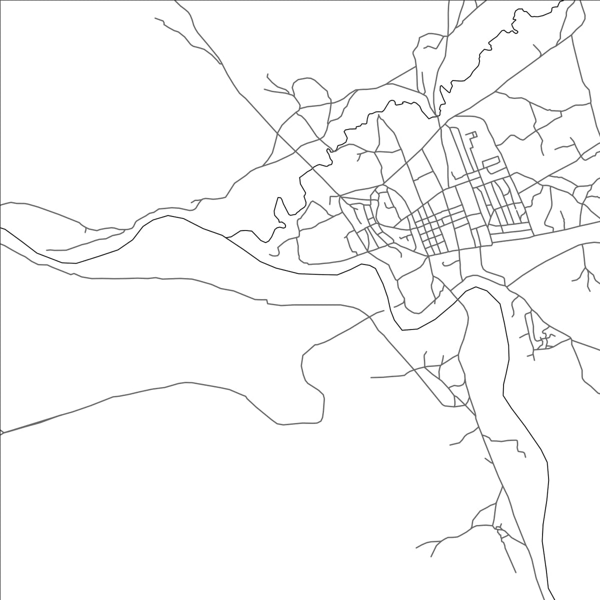 ROAD MAP OF ANTANANDAVA, MADAGASCAR BY MAPBAKES