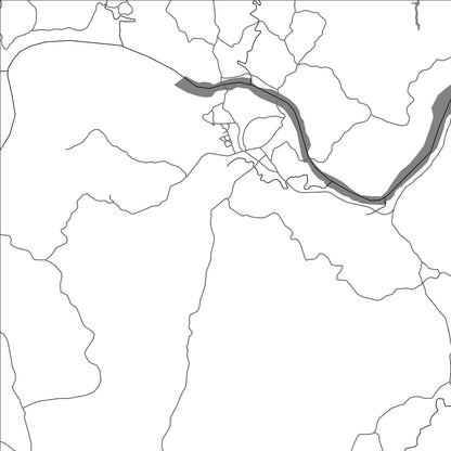 ROAD MAP OF ANTOMBANA, MADAGASCAR BY MAPBAKES
