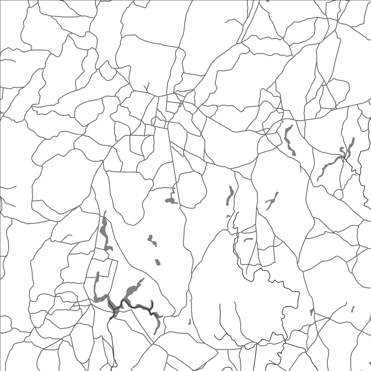 ROAD MAP OF ANTSENAVOLO, MADAGASCAR BY MAPBAKES