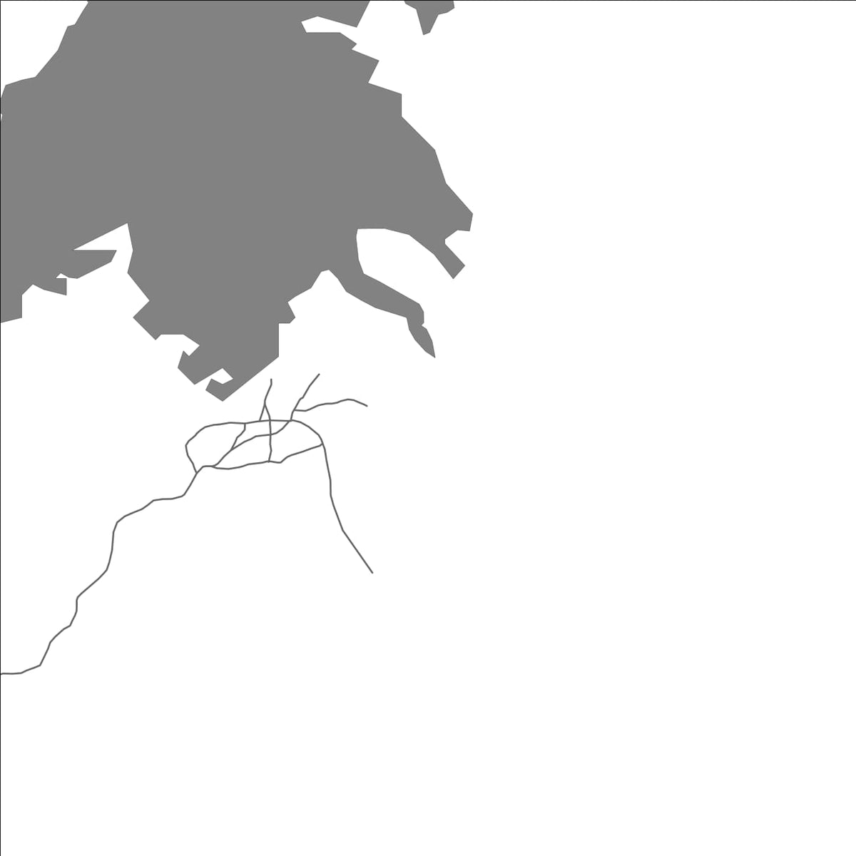 ROAD MAP OF ANTSEZA, MADAGASCAR BY MAPBAKES