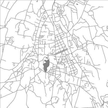 ROAD MAP OF ANTSIRABE, MADAGASCAR BY MAPBAKES