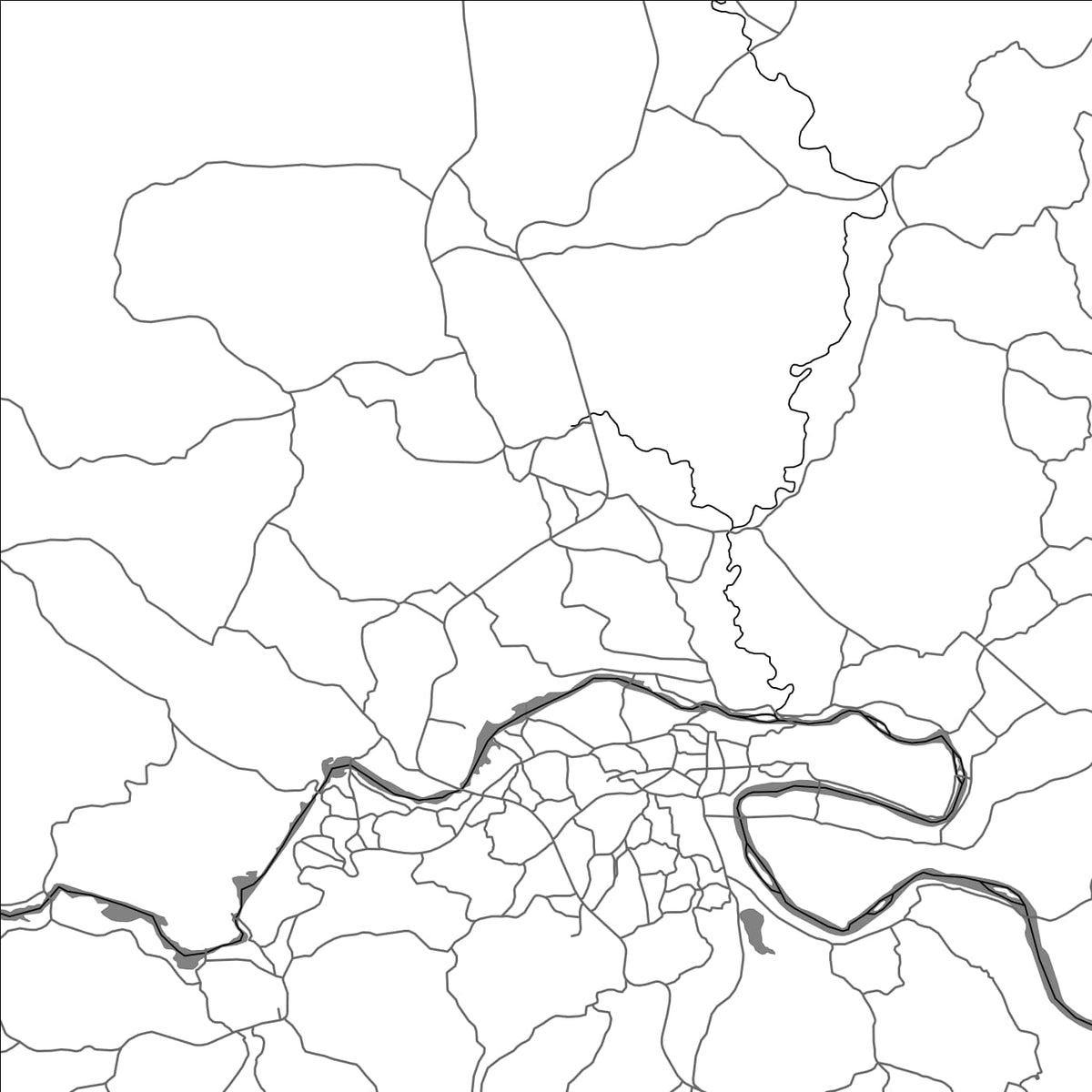 ROAD MAP OF ANTSIRABE AVARATRA, MADAGASCAR BY MAPBAKES