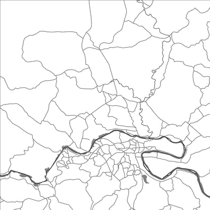 ROAD MAP OF ANTSIRABE AVARATRA, MADAGASCAR BY MAPBAKES