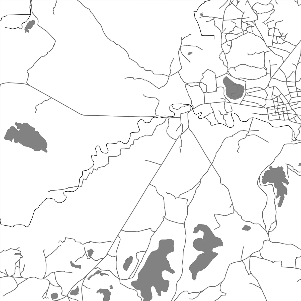 ROAD MAP OF BEALANANA, MADAGASCAR BY MAPBAKES