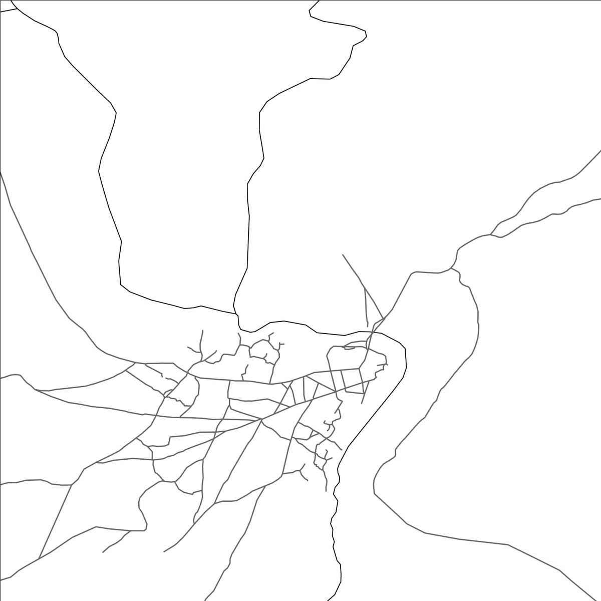 ROAD MAP OF BEKILY, MADAGASCAR BY MAPBAKES