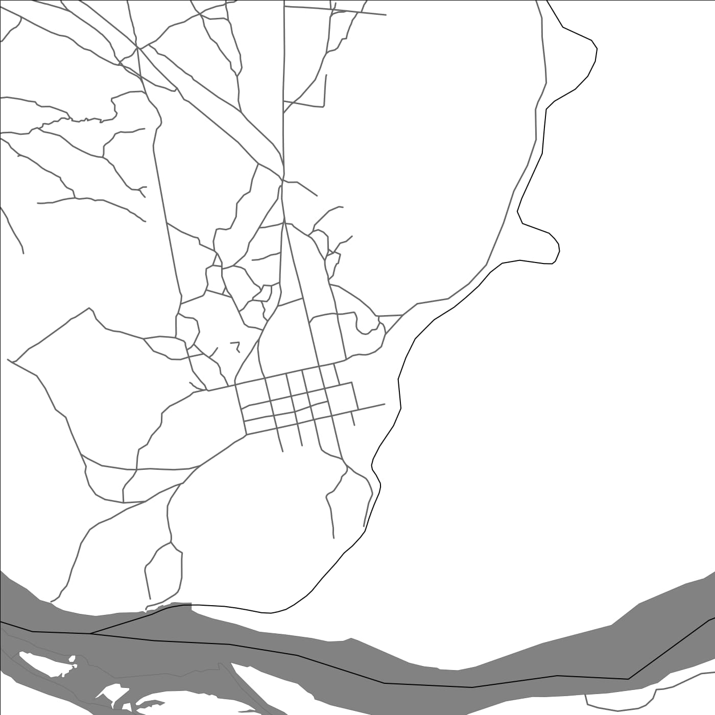 ROAD MAP OF BELO TSIRIBIHINA, MADAGASCAR BY MAPBAKES