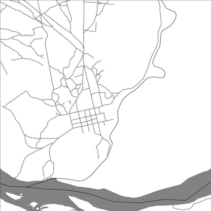 ROAD MAP OF BELO TSIRIBIHINA, MADAGASCAR BY MAPBAKES