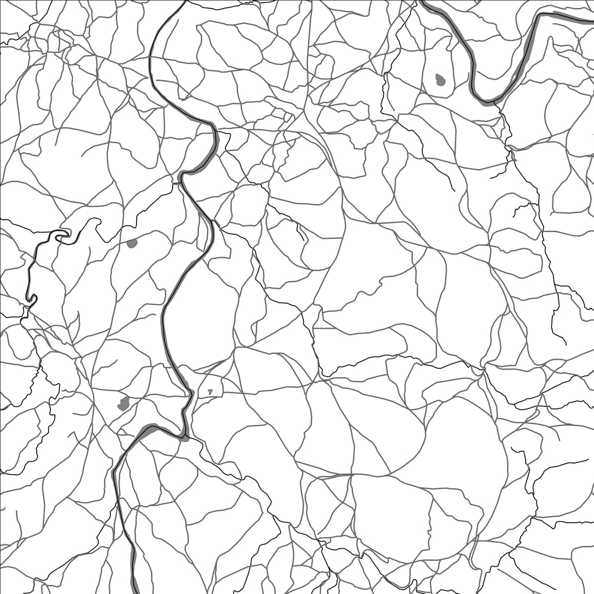 ROAD MAP OF BERONONO, MADAGASCAR BY MAPBAKES