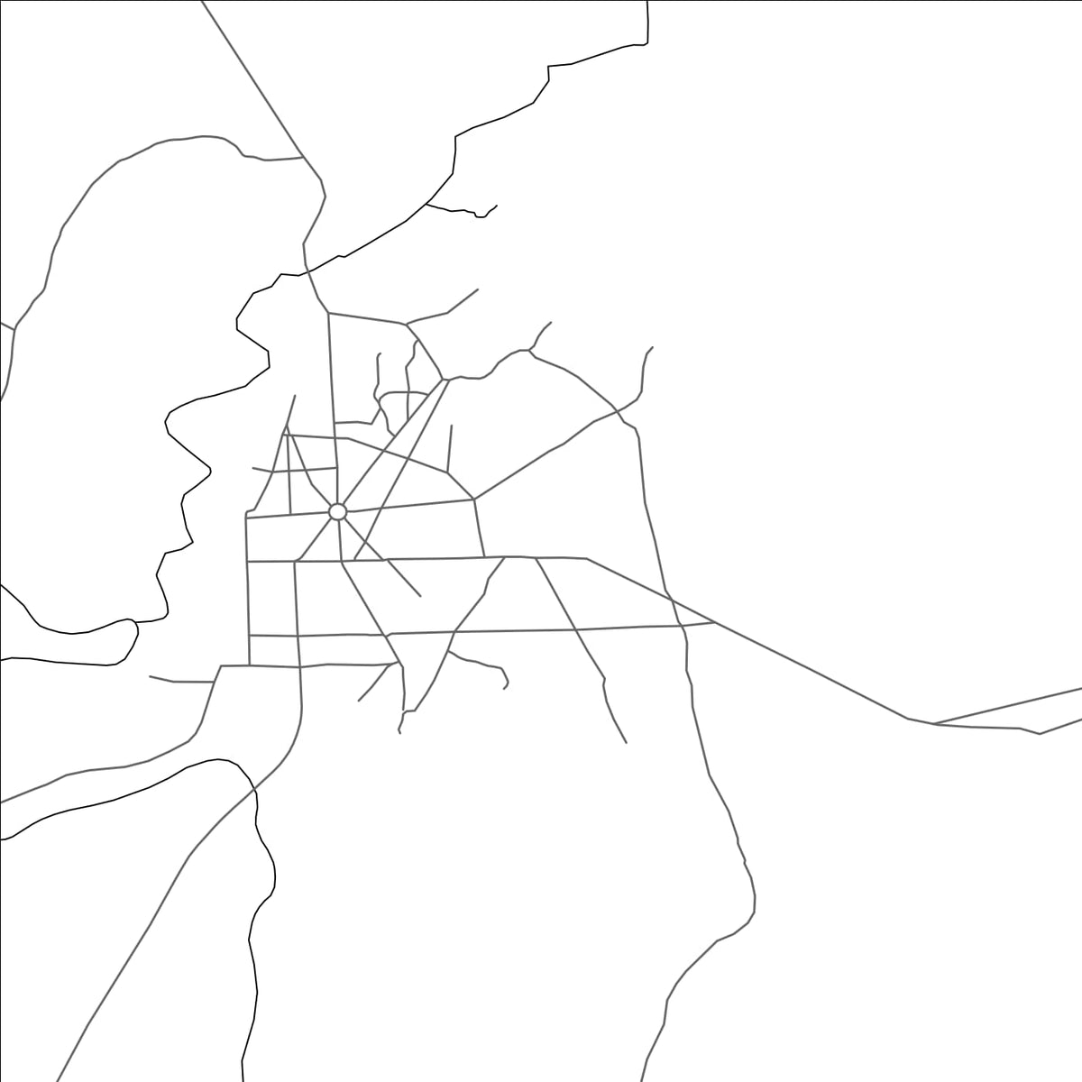 ROAD MAP OF BETROKA, MADAGASCAR BY MAPBAKES
