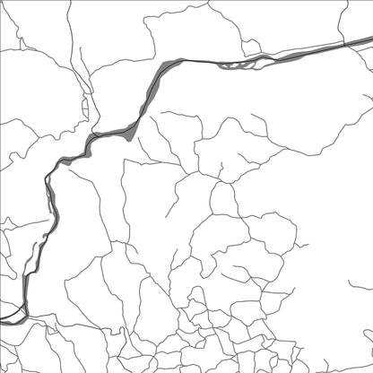 ROAD MAP OF BEVONOTRA, MADAGASCAR BY MAPBAKES