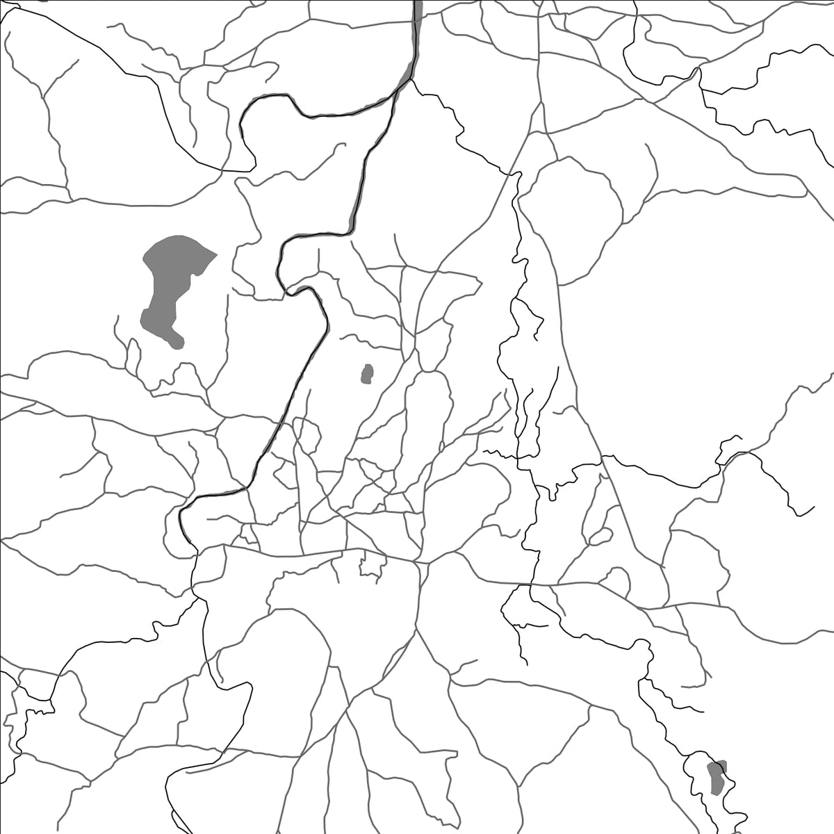 ROAD MAP OF DARAINA, MADAGASCAR BY MAPBAKES