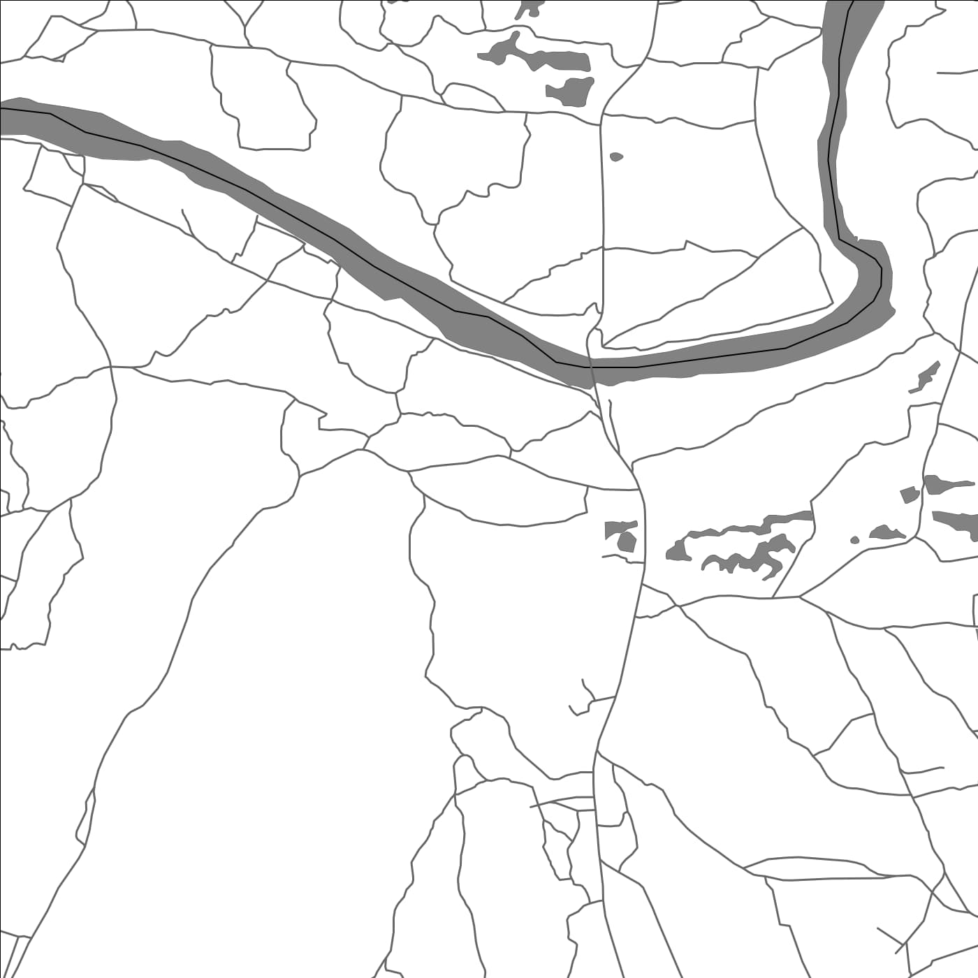 ROAD MAP OF FANAMBANA, MADAGASCAR BY MAPBAKES