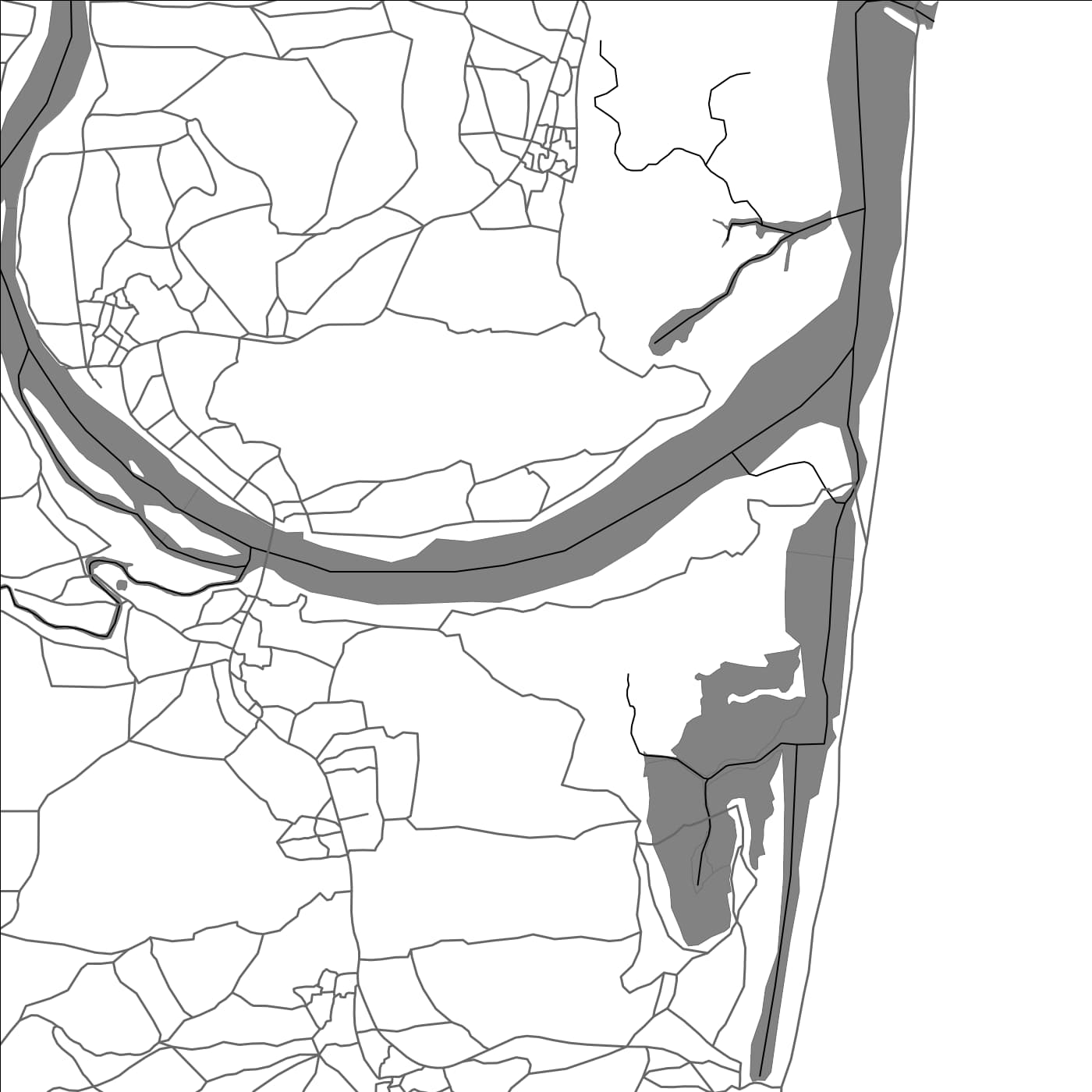 ROAD MAP OF FARAHALANA, MADAGASCAR BY MAPBAKES