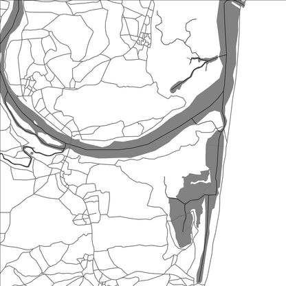 ROAD MAP OF FARAHALANA, MADAGASCAR BY MAPBAKES