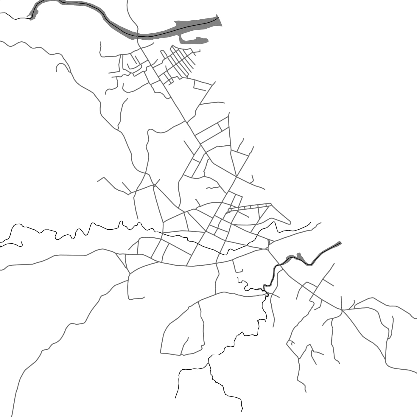 ROAD MAP OF FENOARIVO ATSINANANA, MADAGASCAR BY MAPBAKES