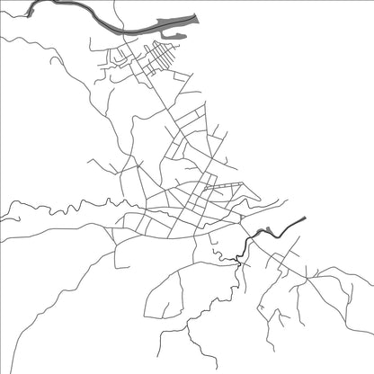 ROAD MAP OF FENOARIVO ATSINANANA, MADAGASCAR BY MAPBAKES