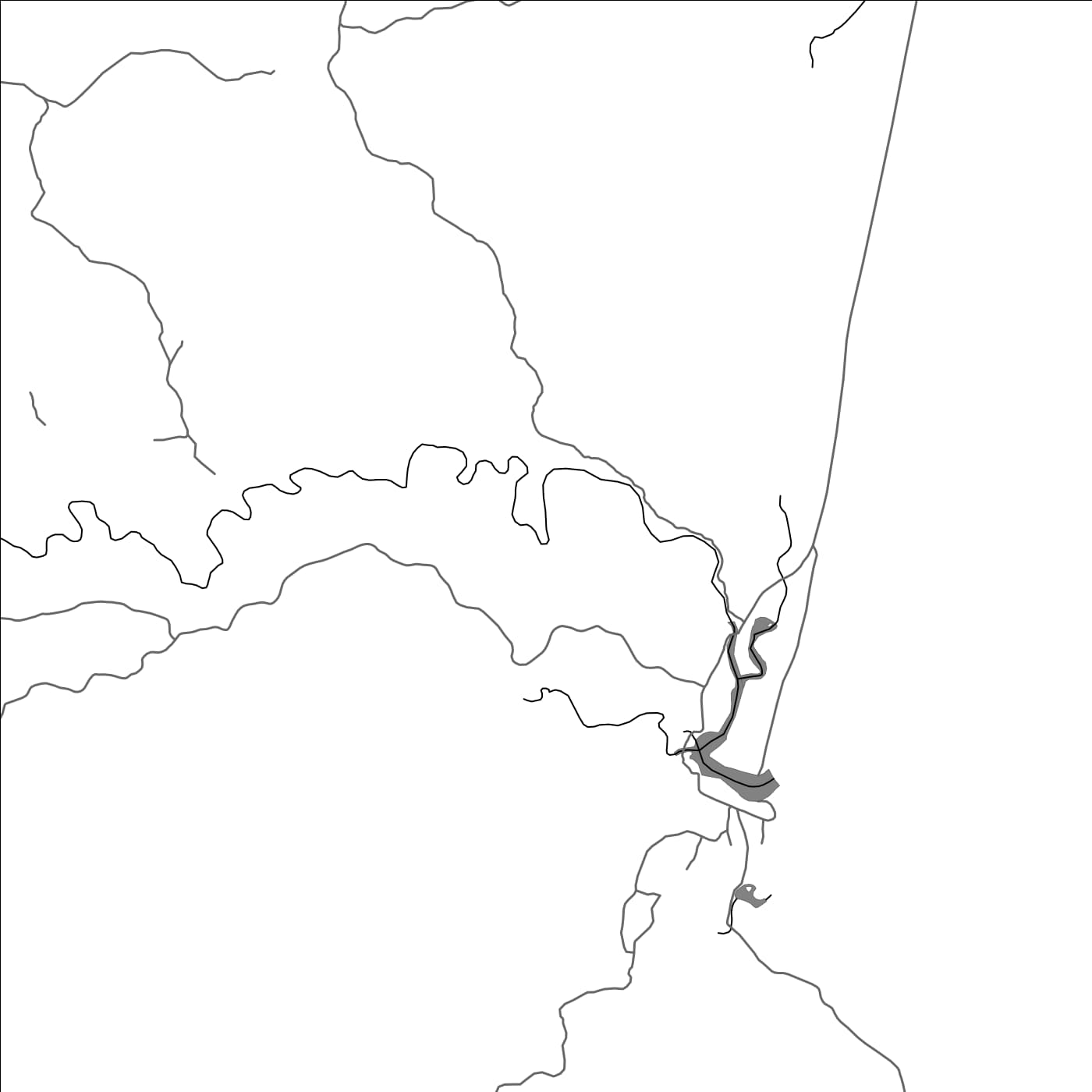 ROAD MAP OF MANAMBOLOSY, MADAGASCAR BY MAPBAKES